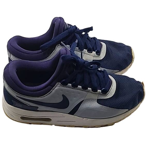 Nike Air Max Zero Essential GS Running Shoes Midnight Navy 881224-402 size 3.5Y - Picture 1 of 6